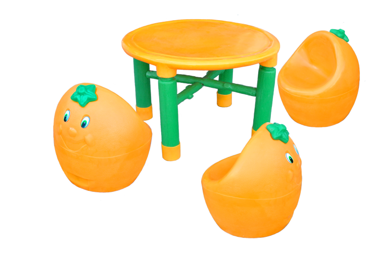 Conjunto Mesa e Banquetas Frutas-Imagem 4